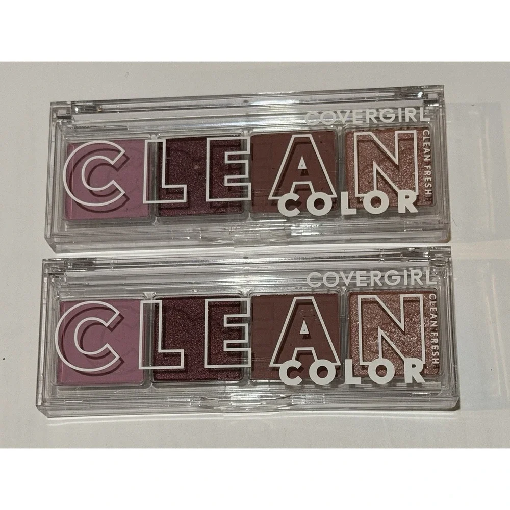 COVERGIRL Clean Fresh Clean Color Eyeshadow  242 Mellow Mauve - 2 PACK